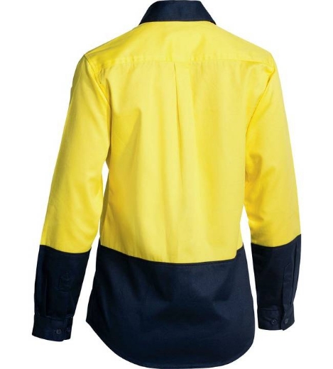 Picture of Bisley,Women's Hi Vis Drill Shirtt